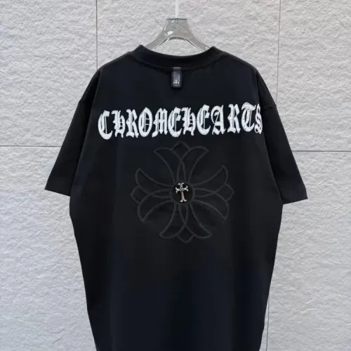 Wholesale Chrome Hearts T-Shirts Short Sleeved For Unisex #1438433 $40.00 USD, Wholesale Quality Replica Chrome Hearts T-Shirts