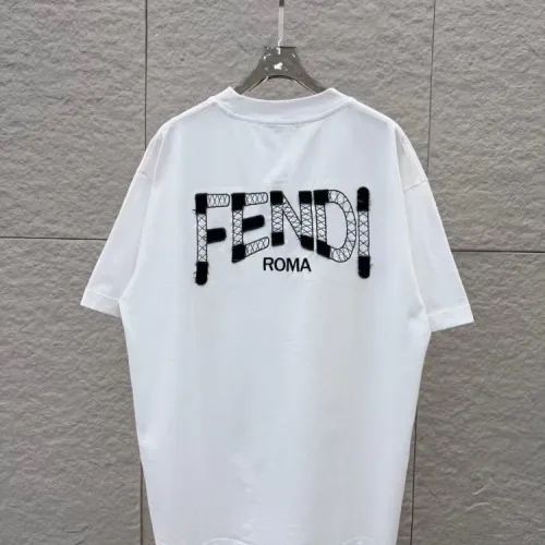 Wholesale Fendi T-Shirts Short Sleeved For Unisex #1438438 $39.00 USD, Wholesale Quality Replica Fendi T-Shirts