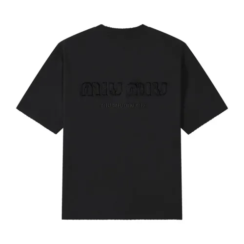 Wholesale MIU MIU T-Shirts Short Sleeved For Unisex #1438442 $41.00 USD, Wholesale Quality Replica MIU MIU T-Shirts