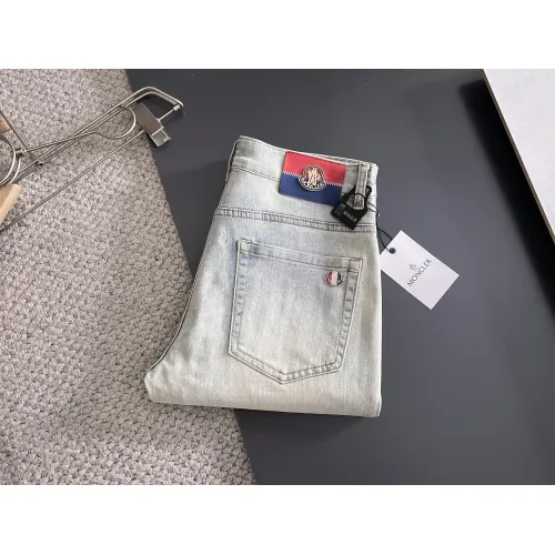Wholesale Moncler Jeans For Men #1438447 $72.00 USD, Wholesale Quality Replica Moncler Jeans
