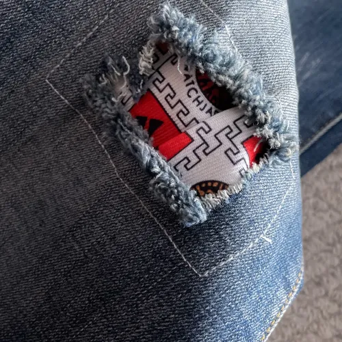 Replica Burberry Jeans For Men #1438453 $72.00 USD for Wholesale