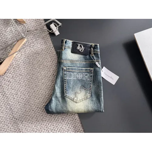 Wholesale Christian Dior Jeans For Men #1438455 $72.00 USD, Wholesale Quality Replica Christian Dior Jeans