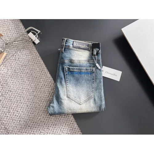Wholesale Christian Dior Jeans For Men #1438456 $72.00 USD, Wholesale Quality Replica Christian Dior Jeans