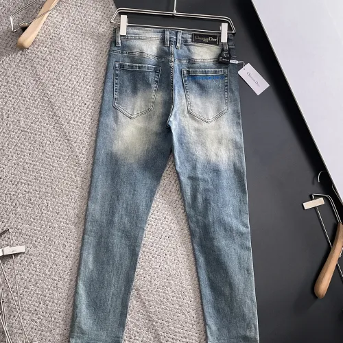 Replica Christian Dior Jeans For Men #1438456 $72.00 USD for Wholesale