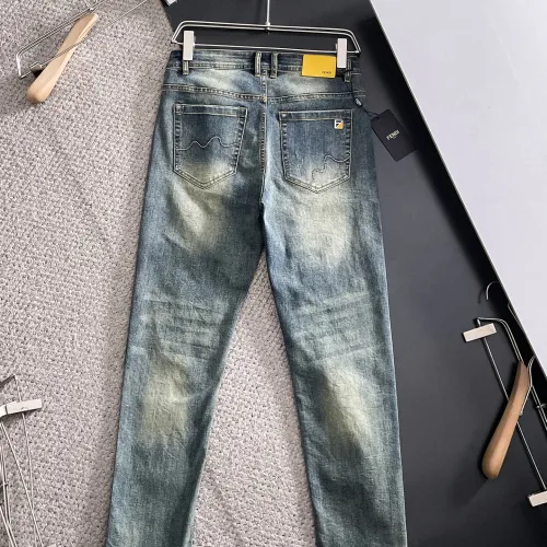 Replica Fendi Jeans For Men #1438459 $72.00 USD for Wholesale