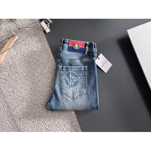 Wholesale Moncler Jeans For Men #1438463 $72.00 USD, Wholesale Quality Replica Moncler Jeans