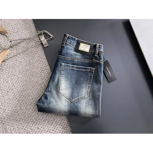 Wholesale Dolce &amp; Gabbana D&amp;G Jeans For Men #1438466 $72.00 USD, Wholesale Quality Replica Dolce &amp; Gabbana D&amp;G Jeans