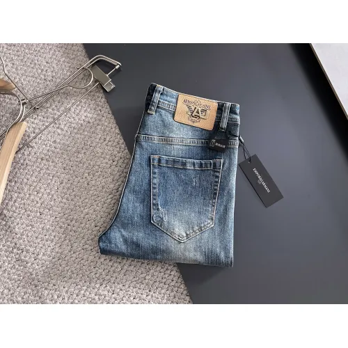 Wholesale Armani Jeans For Men #1438468 $72.00 USD, Wholesale Quality Replica Armani Jeans