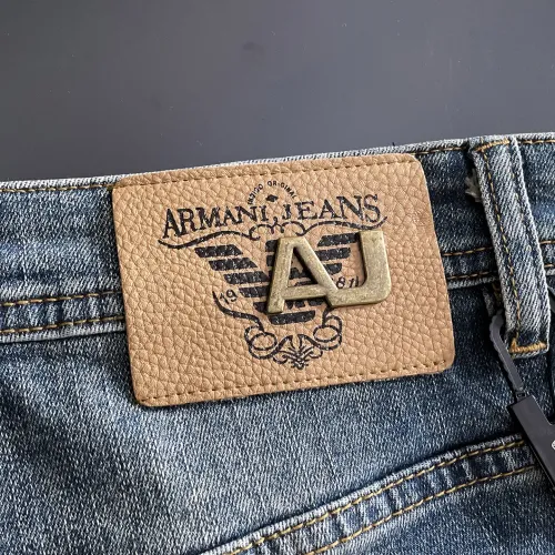 Replica Armani Jeans For Men #1438468 $72.00 USD for Wholesale