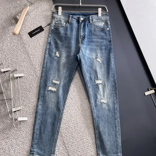 Replica Armani Jeans For Men #1438468 $72.00 USD for Wholesale