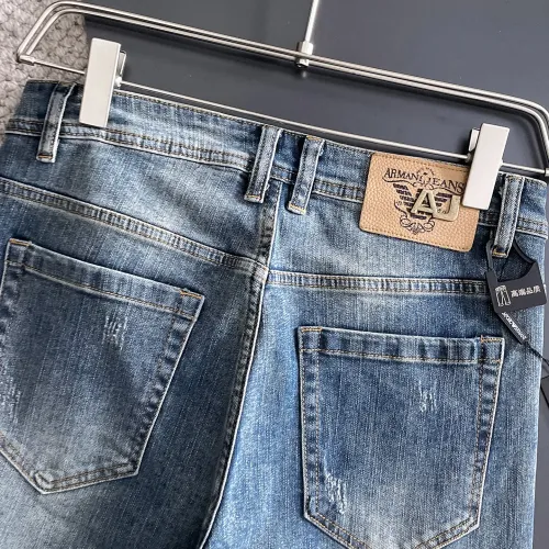 Replica Armani Jeans For Men #1438468 $72.00 USD for Wholesale