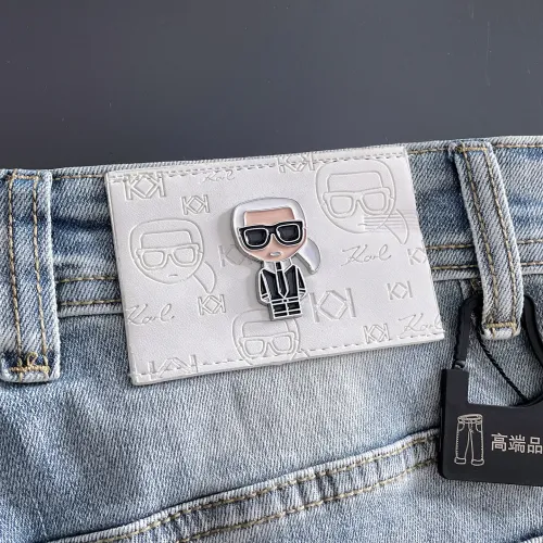 Replica Fendi Jeans For Men #1438473 $72.00 USD for Wholesale