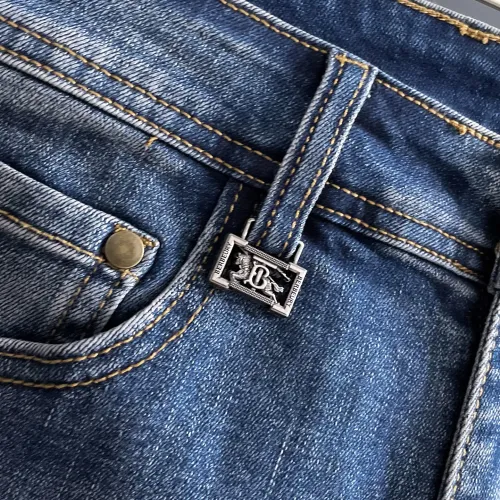 Replica Burberry Jeans For Men #1438485 $72.00 USD for Wholesale