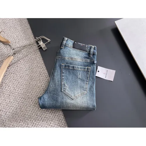 Wholesale Moncler Jeans For Men #1438486 $72.00 USD, Wholesale Quality Replica Moncler Jeans