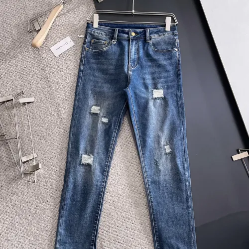 Replica Christian Dior Jeans For Men #1438489 $72.00 USD for Wholesale
