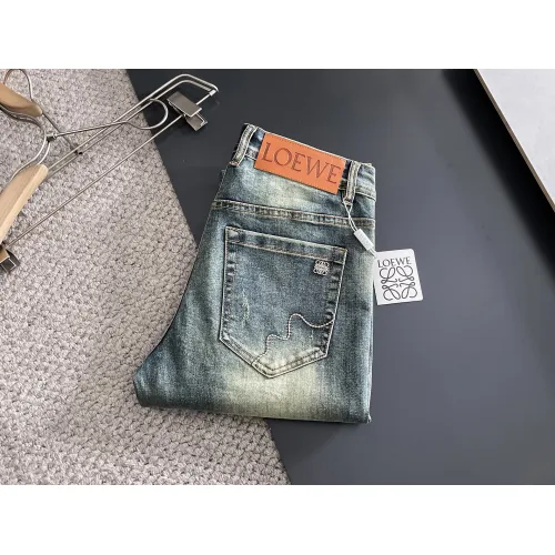 Wholesale LOEWE Jeans For Men #1438491 $72.00 USD, Wholesale Quality Replica LOEWE Jeans