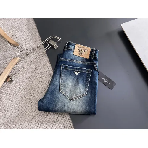 Wholesale Armani Jeans For Men #1438493 $72.00 USD, Wholesale Quality Replica Armani Jeans