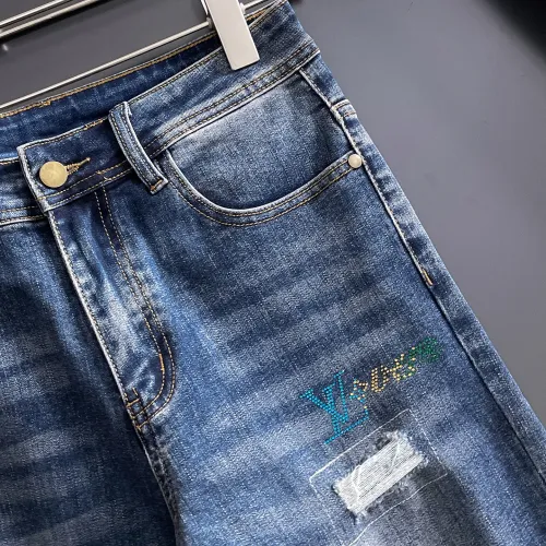 Replica Louis Vuitton LV Jeans For Men #1438500 $72.00 USD for Wholesale