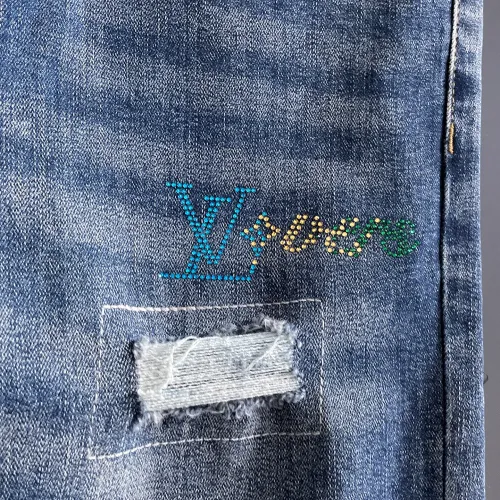 Replica Louis Vuitton LV Jeans For Men #1438500 $72.00 USD for Wholesale