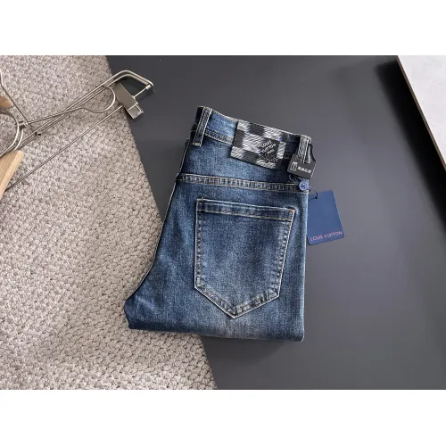 Replica Louis Vuitton LV Jeans For Men #1438500 $72.00 USD for Wholesale