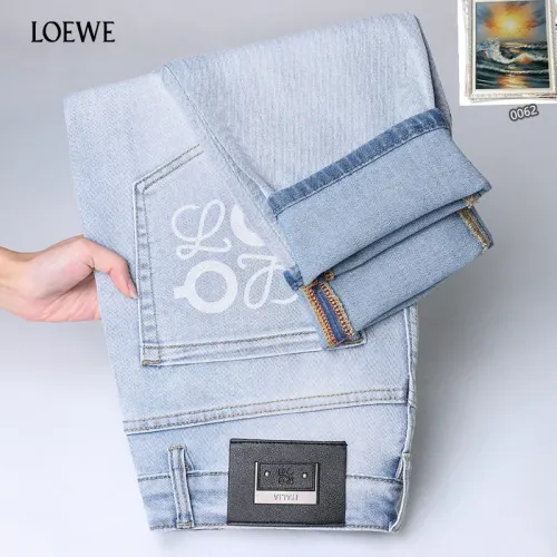 Replica LOEWE Jeans For Men #1438504 $48.00 USD for Wholesale