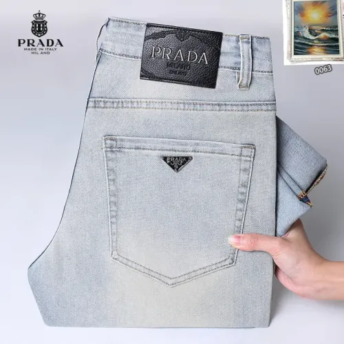 Wholesale Prada Jeans For Men #1438505 $48.00 USD, Wholesale Quality Replica Prada Jeans