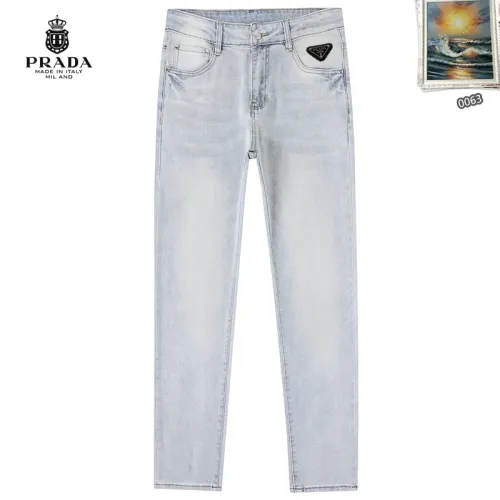 Replica Prada Jeans For Men #1438505 $48.00 USD for Wholesale