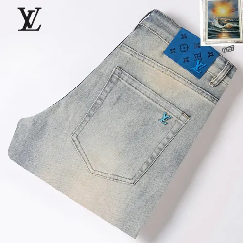Wholesale Louis Vuitton LV Jeans For Men #1438508 $48.00 USD, Wholesale Quality Replica Louis Vuitton LV Jeans