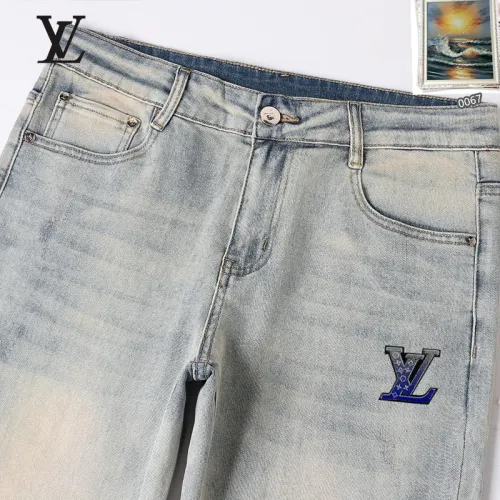 Replica Louis Vuitton LV Jeans For Men #1438508 $48.00 USD for Wholesale