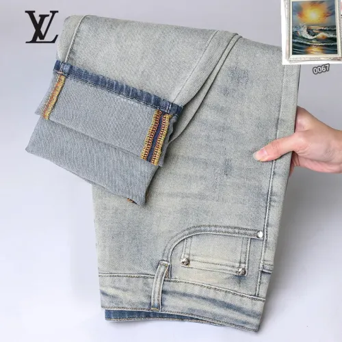 Replica Louis Vuitton LV Jeans For Men #1438508 $48.00 USD for Wholesale