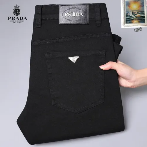 Wholesale Prada Jeans For Men #1438512 $48.00 USD, Wholesale Quality Replica Prada Jeans