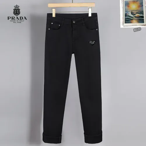 Replica Prada Jeans For Men #1438512 $48.00 USD for Wholesale