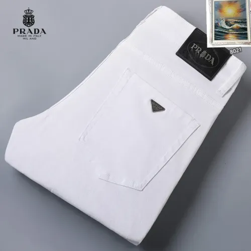 Replica Prada Jeans For Men #1438513 $48.00 USD for Wholesale