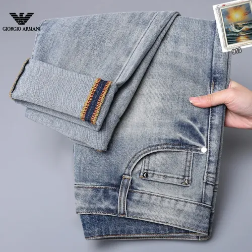 Replica Armani Jeans For Men #1438520 $48.00 USD for Wholesale