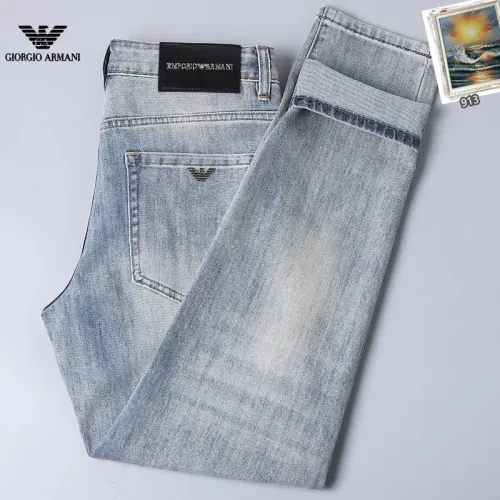 Replica Armani Jeans For Men #1438520 $48.00 USD for Wholesale
