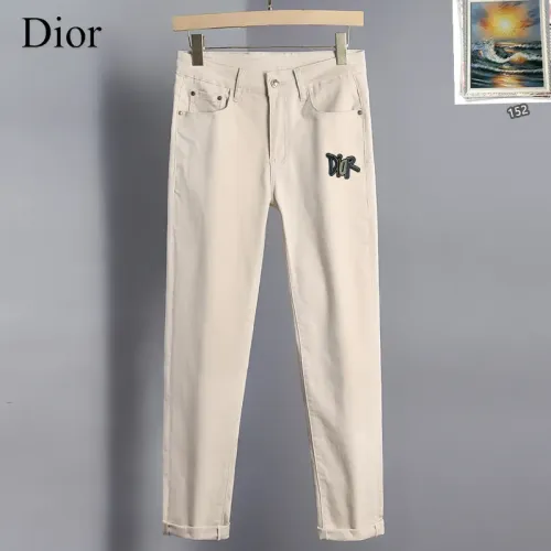 Replica Christian Dior Jeans For Men #1438528 $48.00 USD for Wholesale
