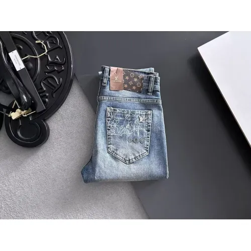Wholesale Louis Vuitton LV Jeans For Men #1438538 $68.00 USD, Wholesale Quality Replica Louis Vuitton LV Jeans