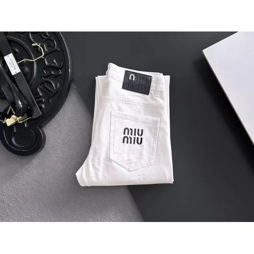 Wholesale MIU MIU Jeans For Men #1438542 $68.00 USD, Wholesale Quality Replica MIU MIU Jeans