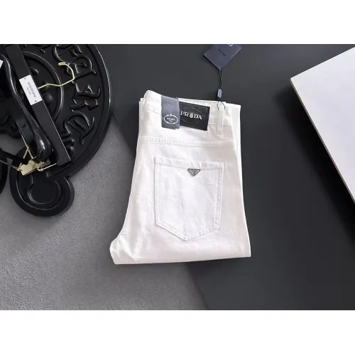 Wholesale Prada Jeans For Men #1438543 $68.00 USD, Wholesale Quality Replica Prada Jeans