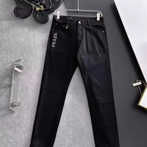 Replica Prada Jeans For Men #1438546 $68.00 USD for Wholesale