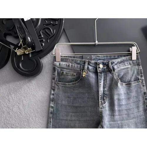 Replica Fendi Jeans For Men #1438550 $68.00 USD for Wholesale