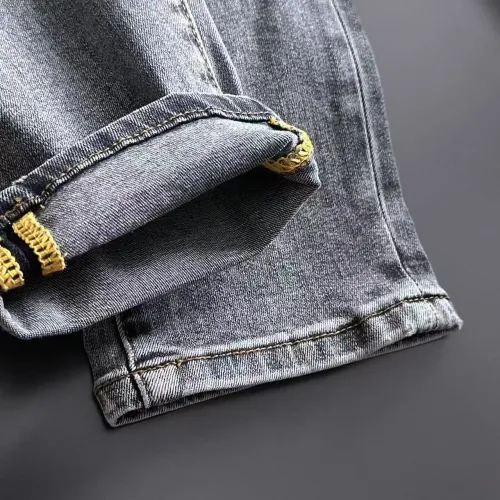 Replica Fendi Jeans For Men #1438550 $68.00 USD for Wholesale