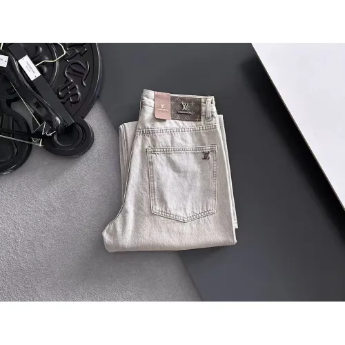 Wholesale Louis Vuitton LV Jeans For Men #1438552 $68.00 USD, Wholesale Quality Replica Louis Vuitton LV Jeans