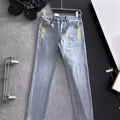 Replica Christian Dior Jeans For Men #1438553 $68.00 USD for Wholesale