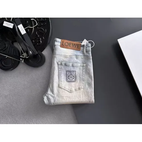 Wholesale LOEWE Jeans For Men #1438558 $68.00 USD, Wholesale Quality Replica LOEWE Jeans