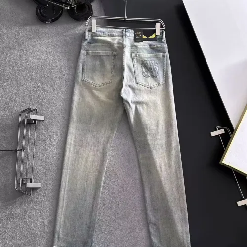 Replica Fendi Jeans For Men #1438560 $68.00 USD for Wholesale