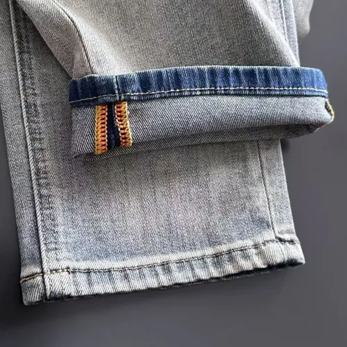 Replica Fendi Jeans For Men #1438560 $68.00 USD for Wholesale