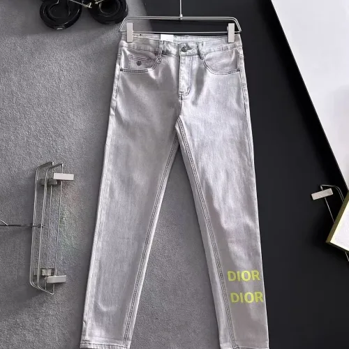Replica Christian Dior Jeans For Men #1438567 $68.00 USD for Wholesale