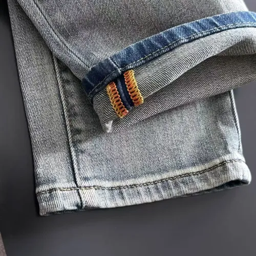 Replica Louis Vuitton LV Jeans For Men #1438568 $68.00 USD for Wholesale