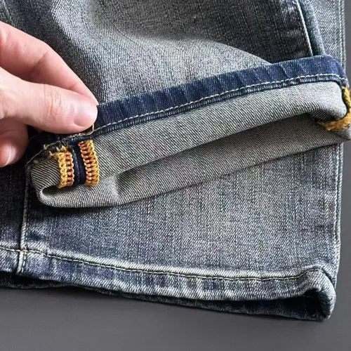 Replica Hermes Jeans For Men #1438570 $68.00 USD for Wholesale